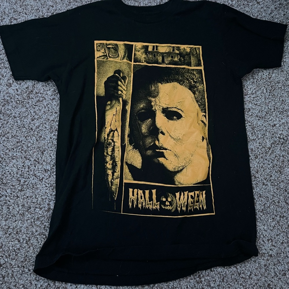 Halloween Graphic Black T-Shirt